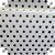 Papel Presente Bobina Couchê 40CM MOD336 Bolinhas Ouro - 100 Metros - Imagem 2