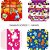 Papel Presente 60X96CM Couchê Linha Diamante Infantil - 4 Modelos - Pacote com 40 Unidades - Imagem 2