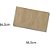 Papel KRAFT Folha 66X96CM 80G Natural PCT/100 - Imagem 2