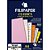 Papel A4 Vergê Rosa 180G Caixa com 50 Folhas - Imagem 2