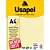 Papel A4 Linho Usapel Palha 180G - Pacote com 50 Folhas - Imagem 1