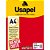 Papel A4 Color Usapel Vermelho 180G Pacote com 50 - Imagem 1