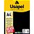 Papel A4 Colorido Usapel Preto 180G - Pacote com 50 Folhas - Imagem 1