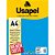 Papel A4 Color Usapel Azul 180G - Pacote com 50 Folhas - Imagem 1