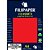 Papel A4 Color Filicolor Vermelho 180G - Pacote com 50 Folhas - Imagem 1