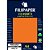 Papel A4 Color Filicolor Laranja 180G PCT com 50 - Imagem 2