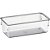 Organizador Potes Retangular Pequeno 16X8X5,5CM Caixa com 04 - Imagem 1