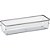 Organizador de Potes Retangulares 24X8X5,5CM Caixa com 04 - Imagem 1