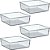 Organizador Potes Quadrad GRAN16X16X5,5C CX com 04 - Imagem 6