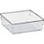 Organizador Potes Quadrad GRAN16X16X5,5C CX com 04 - Imagem 1