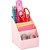 Organizador Multiuso Rosa Pastel - Imagem 3