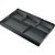 Organizador de Gaveta Preto 32X20CM com Divisões - Imagem 2