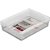 Organizador de Gaveta 040 Cristal 23X17X5,5CM - Imagem 1