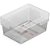 Organizador de Gaveta 010 Cristal 11,5X8,5X5,5CM - Imagem 1