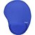 Mouse PAD Tecido Azul com Apoio 19X25CM - Imagem 2