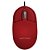 Mouse óptico USB Classic BOX FULL Vermelho 1200DPI - Imagem 2