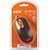 Mouse óptico USB 1000DPI PRETO/LARANJA - Imagem 2