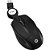 Mouse Mini óptico USB Brasil 1000DPI Retrátil Preto - Imagem 1