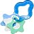 Mordedor Infantil Clean com Estrela Azul - Imagem 1