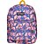 Mochila Juvenil Folhas S Estampada Espaçosa e Reforçada - Imagem 2
