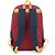 Mochila HARRY Potter Grande com Logo em Borracha 46X32X16CM - Imagem 3