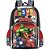 Mochila Infantil THE Avengers Grande Preta - Imagem 2