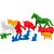 Miniatura Colecionável Fazendinha Colorida 10 Peças - Imagem 2