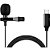 Microfone Lapela TYPE C Preto - Imagem 1
