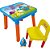 Mesinha e Cadeira Galinha Pintadinha Mesa+cadeir - Imagem 1