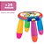 Mesinha e Cadeira Banquinho BABY Colorido - Imagem 5
