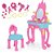 Maquiagem e Beleza Infantil Penteadeira de Princesa com Banco - Imagem 2