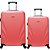 Mala de Viagem ABS 360º com 2 Peças Rosa com 02 - Imagem 1