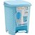 Lixeira Rattan 6L Azul - Imagem 3