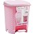Lixeira Rattan 6 L Rosa - Imagem 3