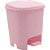 Lixeira Rattan 6 L Rosa - Imagem 1
