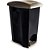 Lixeira Ecoblack 48L Preta com Pedal - Imagem 1