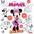 Livro Infantil de Colorir Minnie ARTE e COR - 27X27 CM, 36 Páginas - Imagem 1