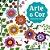 Livro de Colorir Jardim de Flores ARTE e COR - Imagem 2
