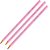 Lápis Preto Triangular Ecolápis GRIP 2001 Rosa - Pacote com 72 - Imagem 2
