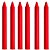 Lápis de Cera Estaca Vermelho Acrilex - Imagem 2