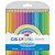 Lápis de COR Sextavado CIS Criatic TONS Pastel 24 Cores com Estojo - Imagem 2