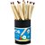 Lápis de COR Jumbo CIS Multicolor Grafite 4 Cores – Pote com 24 Unidades - Imagem 1