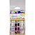 Lantejoula Metalizada KIT 6 Cores Sortidas 6MM Potes 3G PCT com 12 - Imagem 1