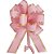 Laço Pronto Decorado 30MM X 13CM Ecolaco ROSA/DOURADO – Pacote com 10 - Imagem 2
