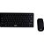 Kit Periféricos ULTRA SLIM Teclado + Mouse Preto - Imagem 2