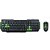 Kit Periféricos 5+ Gamer START 20 PT/VERDE - Imagem 2