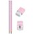 Kit Escolar Rosa Pastel com Borracha e Apontador - Imagem 3