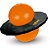 Jump BALL Pogobol PRETO/LARANJA - Imagem 2