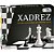 Jogo de Xadrez Rei Tamanho Real 5,4CM com Tabuleiro - Imagem 1
