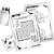 Jogo de Cartas Jurassic WORLD BOX de Atividad - Imagem 6
